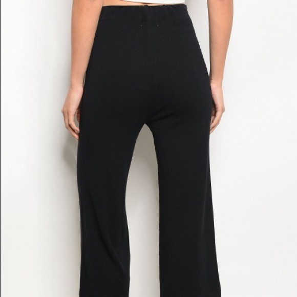 [LAST PAIR] High Waisted Black Ankle Pants - Picture 3 of 4